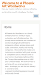 Mobile Screenshot of aphoenixartwoodworks.com